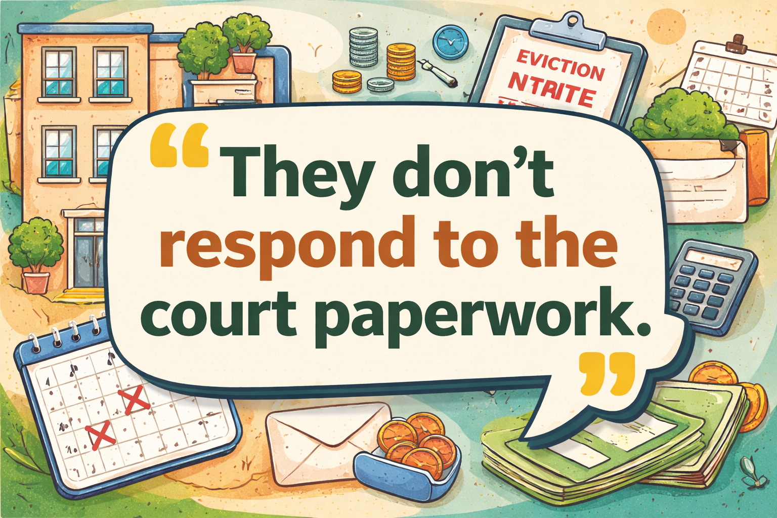 How to handle rental housing eviction notices - Key Insight
