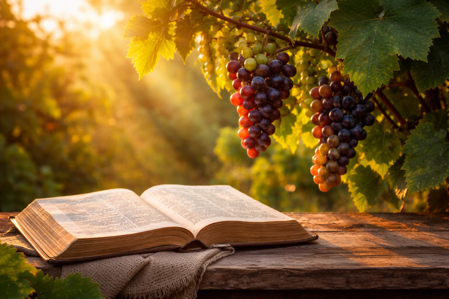 Why abiding in Christ daily produces spiritual fruit - Illustration
