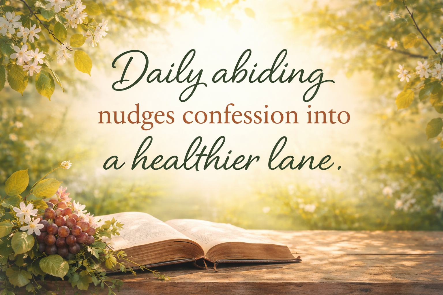 Why abiding in Christ daily produces spiritual fruit - Key Insight