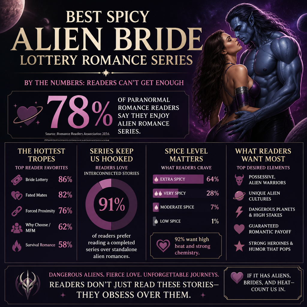 Best Spicy Alien Bride Lottery Romance Series statistics
