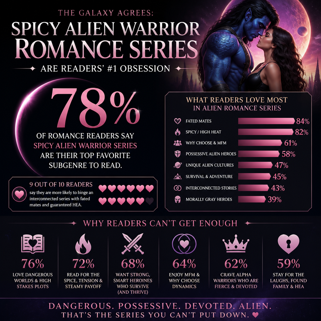 Best Spicy Alien Warrior Romance Series statistics