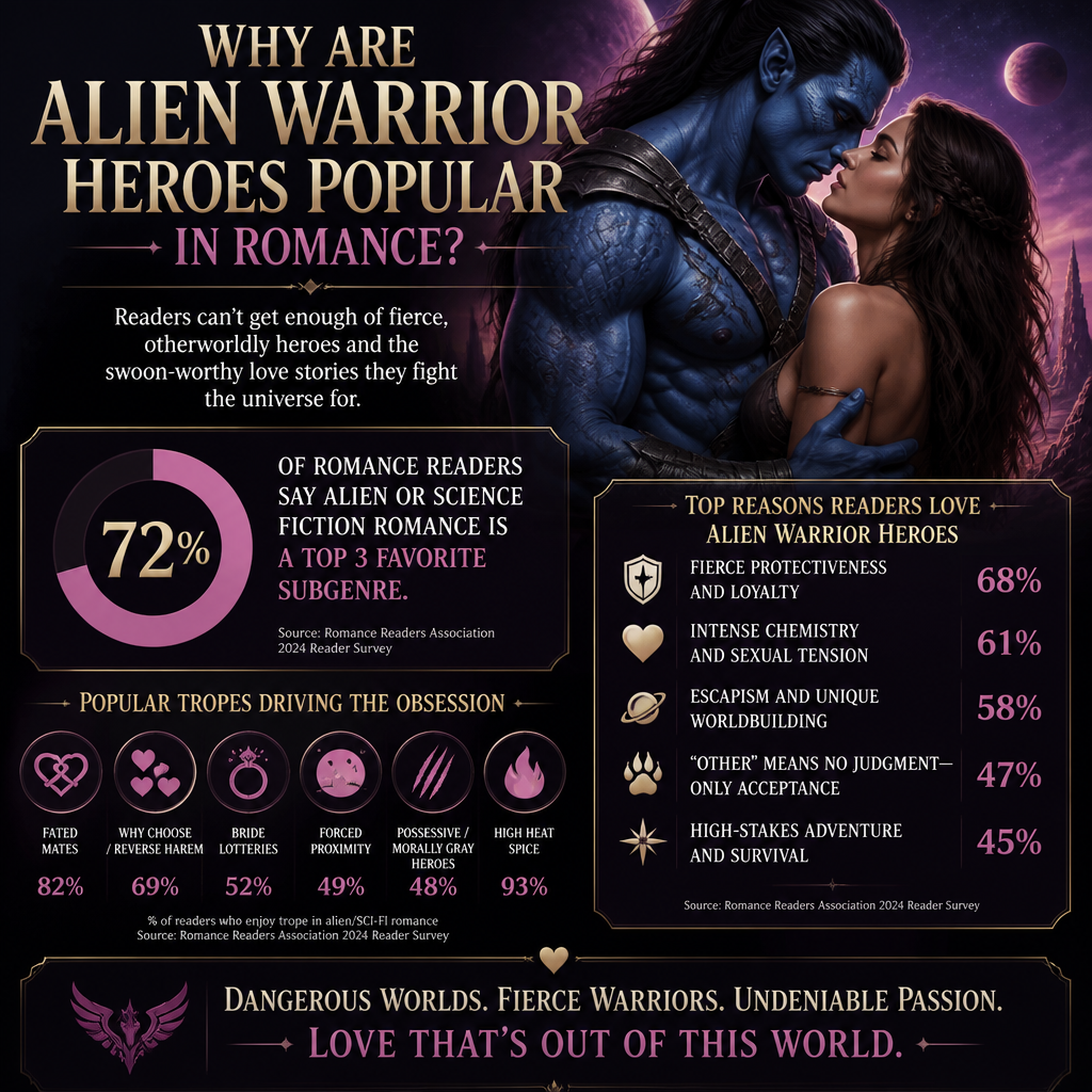 Why Are Alien Warrior Heroes Popular in Romance statistics