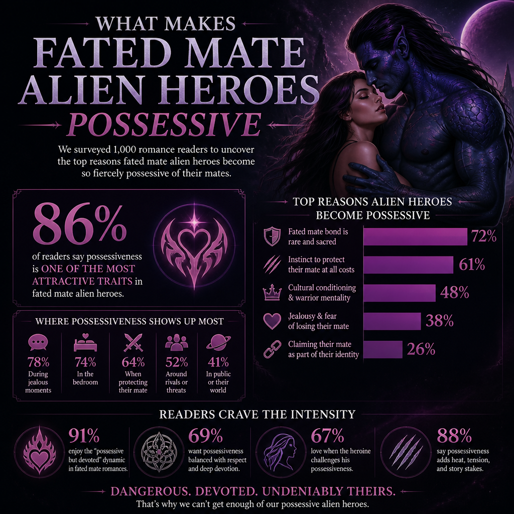 What Makes Fated Mate Alien Heroes Possessive statistics