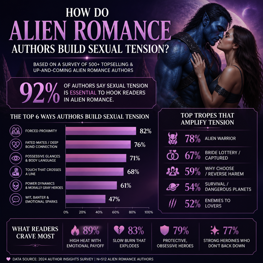 How Do Alien Romance Authors Build Sexual Tension statistics