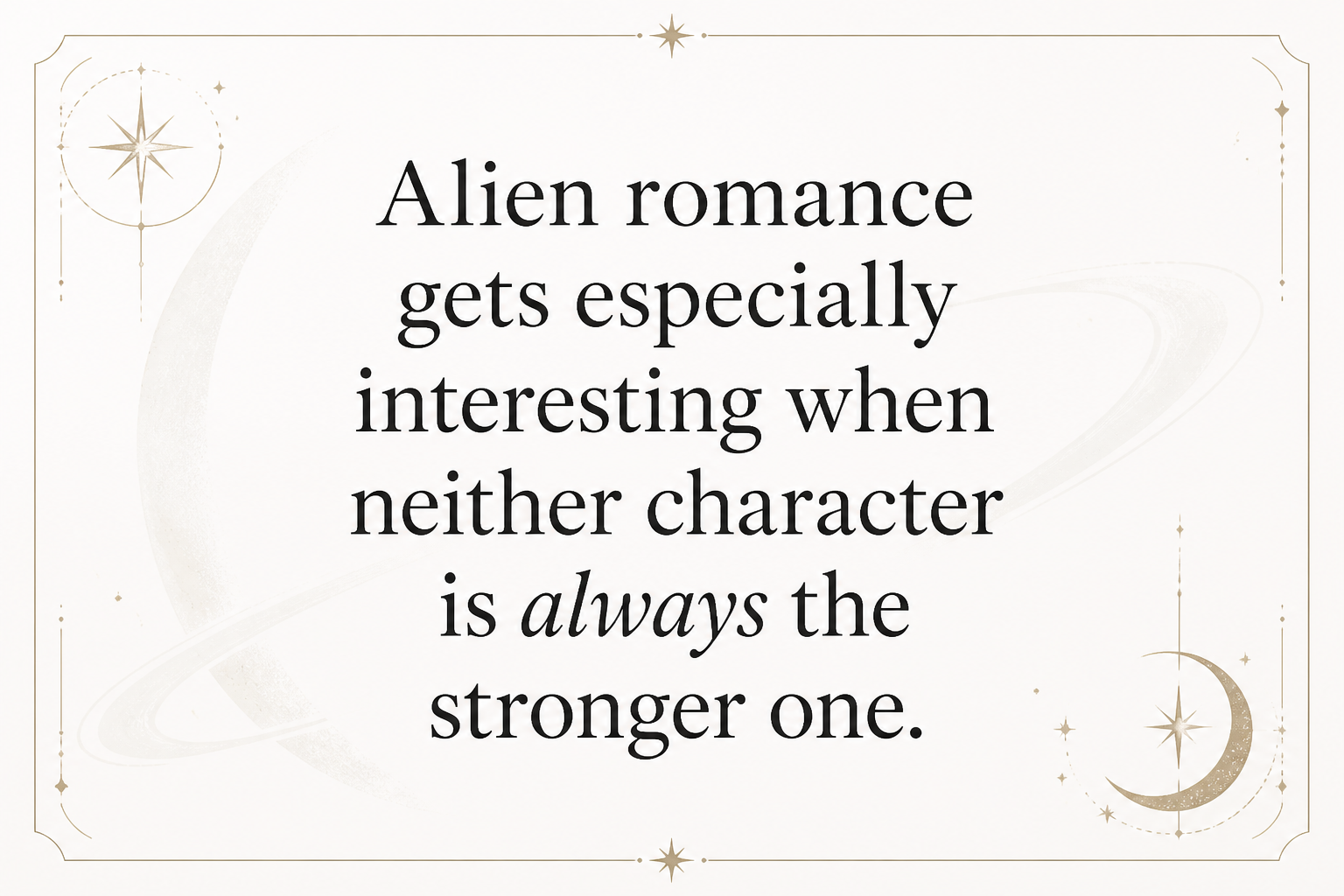 Key insight about Why Does Forced Proximity Work in Alien Books