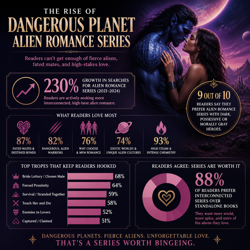 Best Dangerous Planet Alien Romance Series statistics