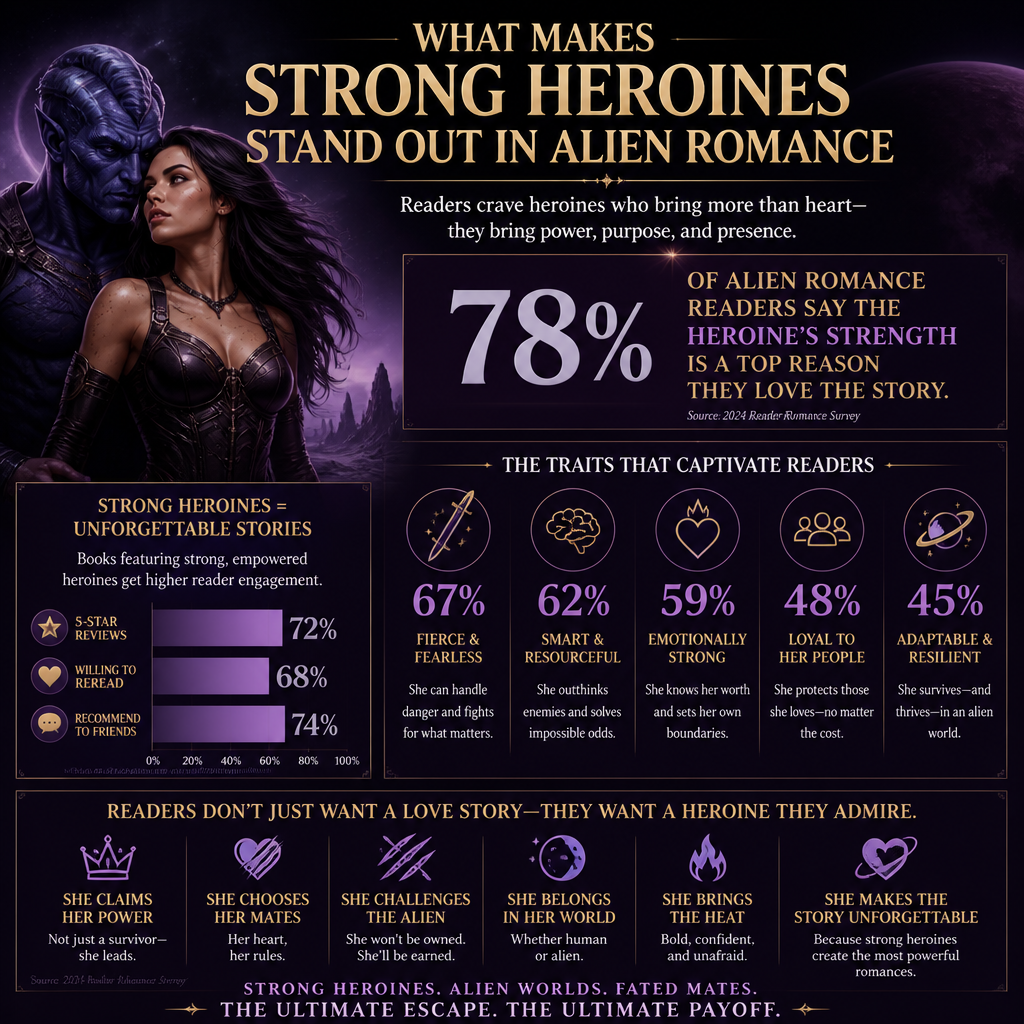 What Makes Strong Heroines Stand Out in Alien Romance statistics