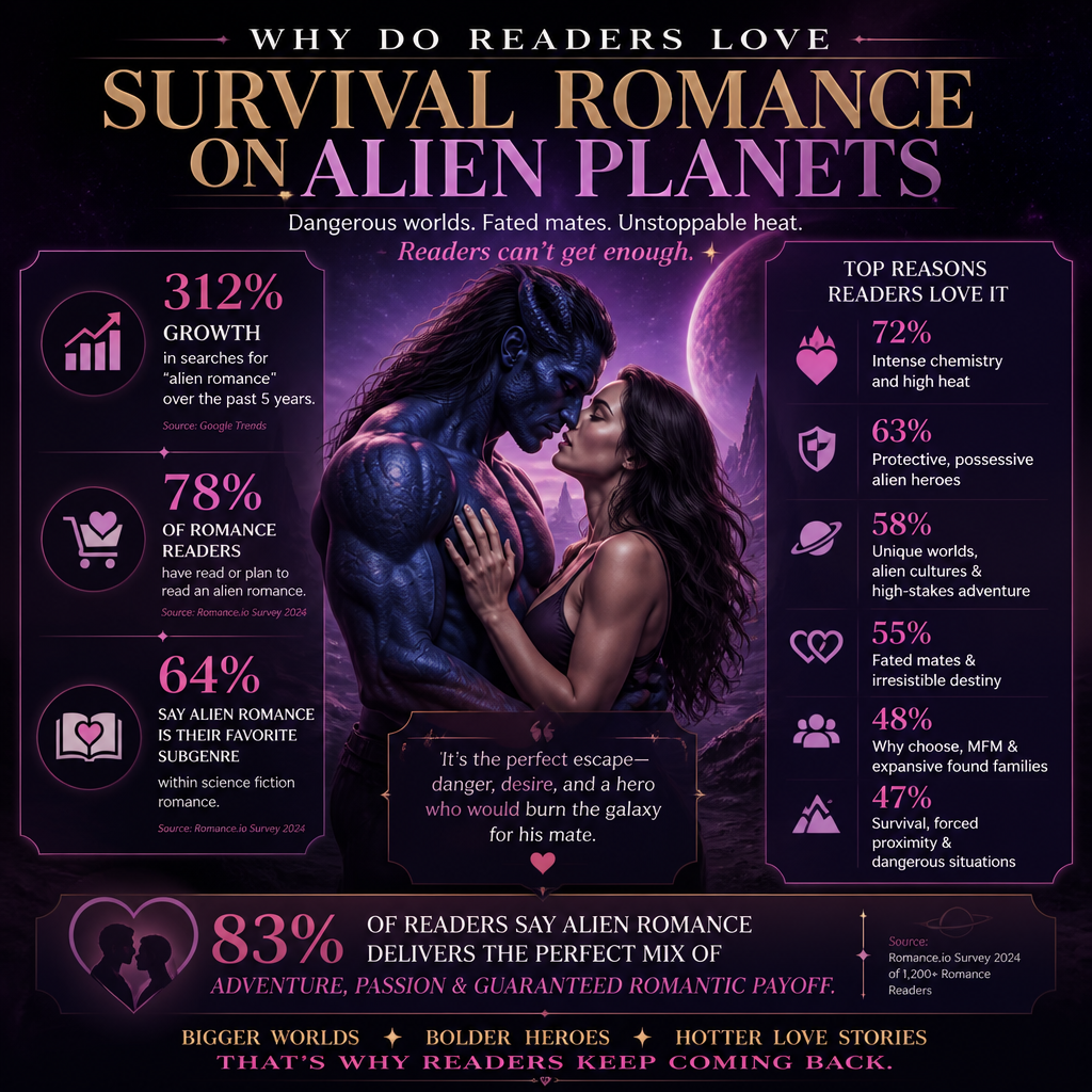 Why Do Readers Love Survival Romance on Alien Planets statistics