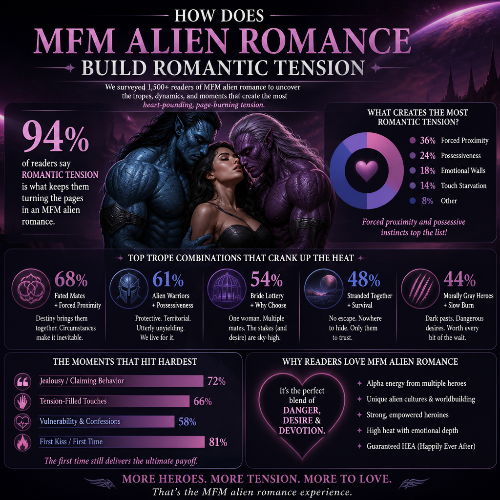 How Does MFM Alien Romance Build Romantic Tension statistics
