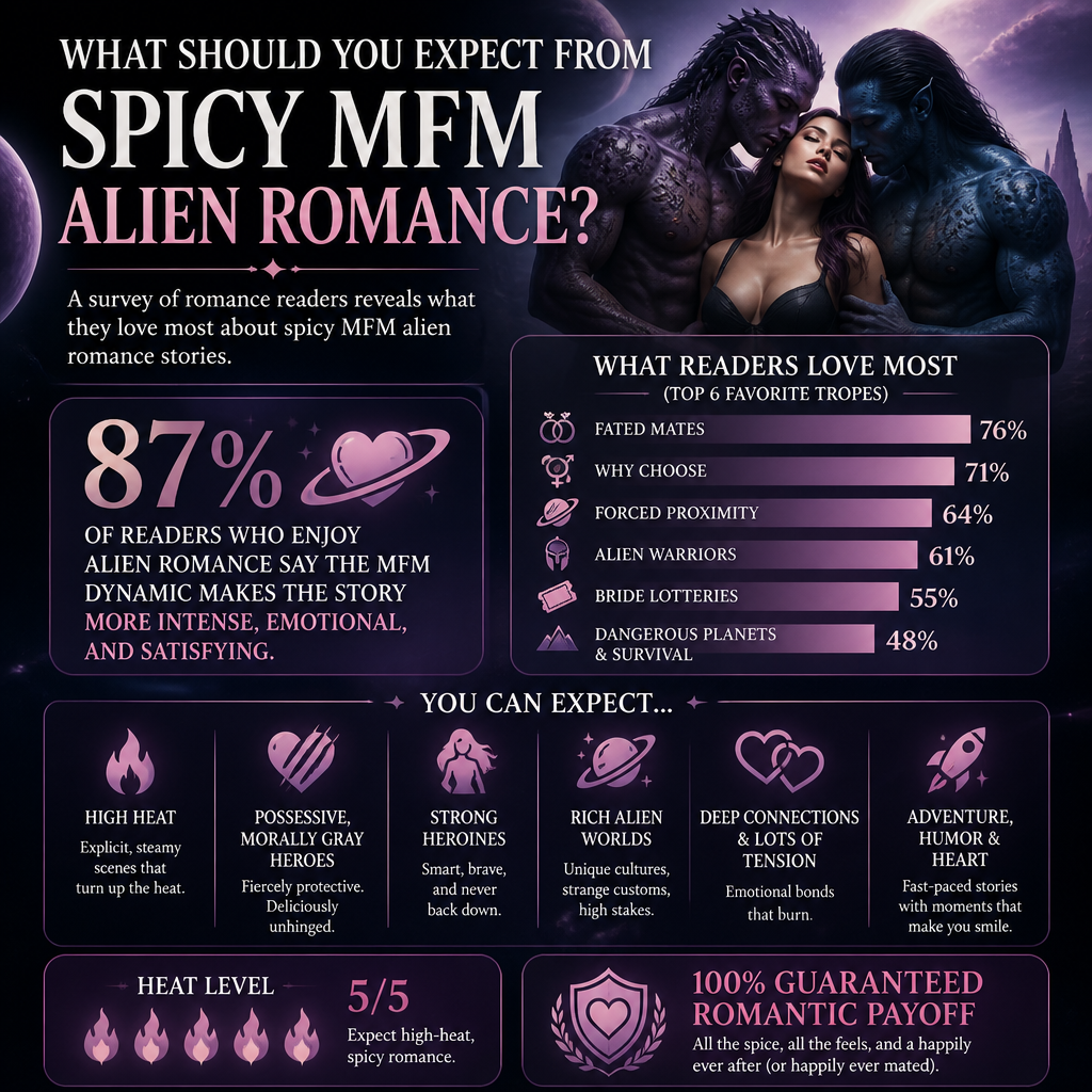 What Should You Expect From Spicy MFM Alien Romance statistics